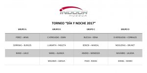 Grupos Torneo Padel Dia y Noche